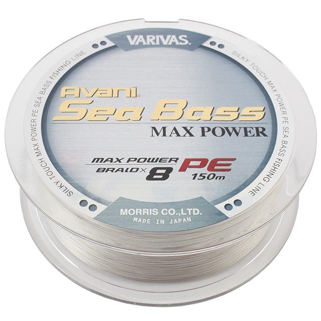 Varivas-max-power-18 Varivas Avani Sea Bass Max Power PE X8 Stealth Gray - Image 1