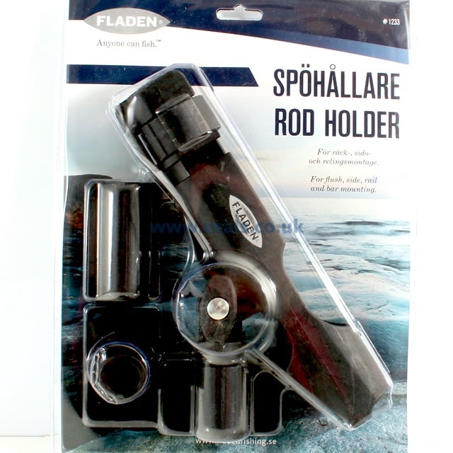 fishing boat rod holders uk Borika FASTen Holder Black black made of injection molded polypropylene RAILOCK, BOAT ROD REST -