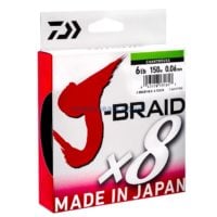 Daiwa J-Braid X8 Chartreuse - 150m - Image 2