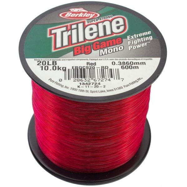 alt="Berkley Trilene Big Game Red"