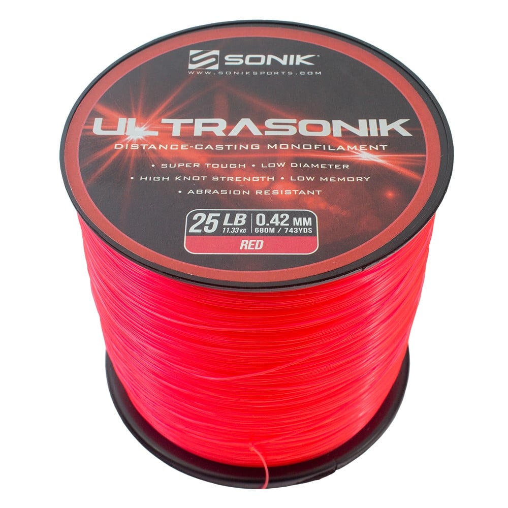 sonik-ultrasonik-nylon-red alt="Sonik Ultrasonik Monofilament "