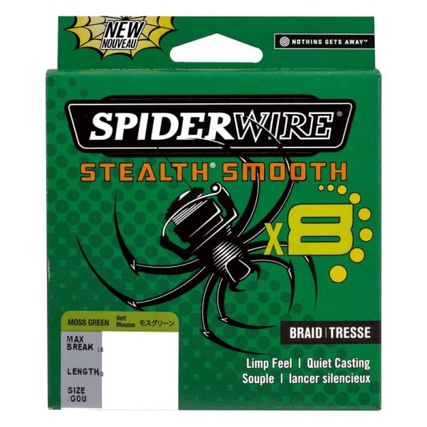 Spiderwire Stealth Smooth 8 - Moss Green - 150m