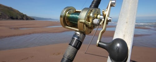 beach fishing rods and reels uk Angling Pursuits 2 x 12FT BeachCaster MAX Sea Rod + 2 x SILK 70 SEA COMBO Sports & Outdoors UK Sea Fishing Rods, Reels