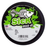 Berkley Sick Braid X8 - 150m - Moss Green - Image 2