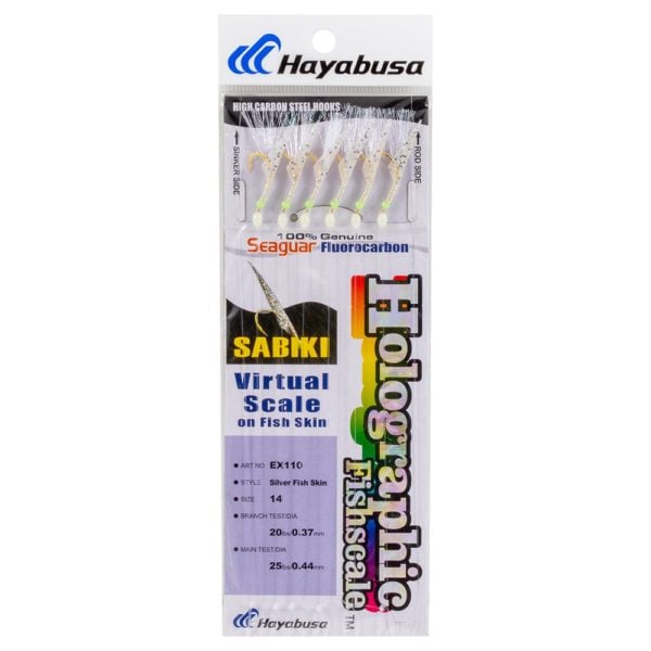 alt="Hayabusa Sabiki Golden Flasher Rig"