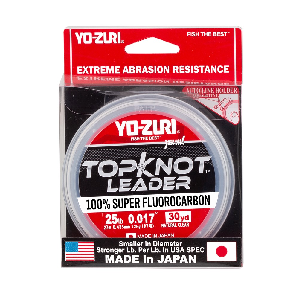 Yo-Zuri Top Knot 100% Fluorocarbon Leader - Veals Mail Order