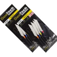 SeaTech Mackerel Feathers - Mixed pack of 10 - Image 3