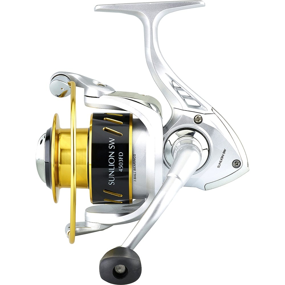 sunlion-sw-fd-spinning-reel Sunset Sunbass SW20 3002XXH Sunset Sunbass SW20 2702XH Sunset Sunbass SW20 2402H