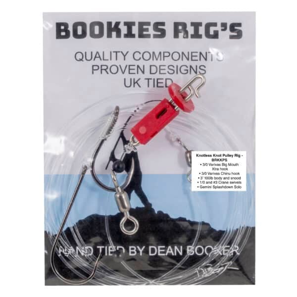 alt="Bookies Rigs Knotless Knot Pulley Rig"
