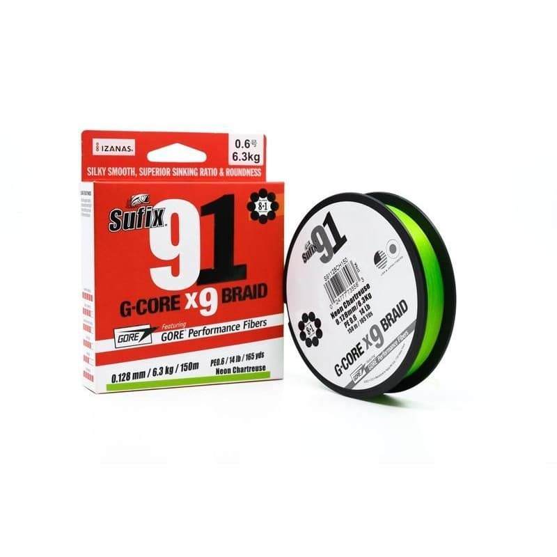 sufix-91-braid Sufix 91 Braid - 300m Sufix 91 Braid 150m