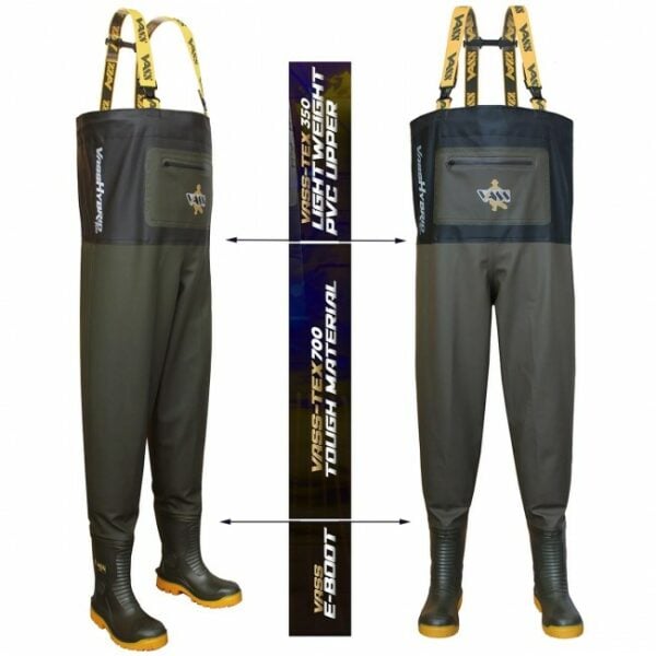 Vass Hybrid 700 Chest Wader - Non-Studded Vass Hybrid 700 Chest Wader - Studded