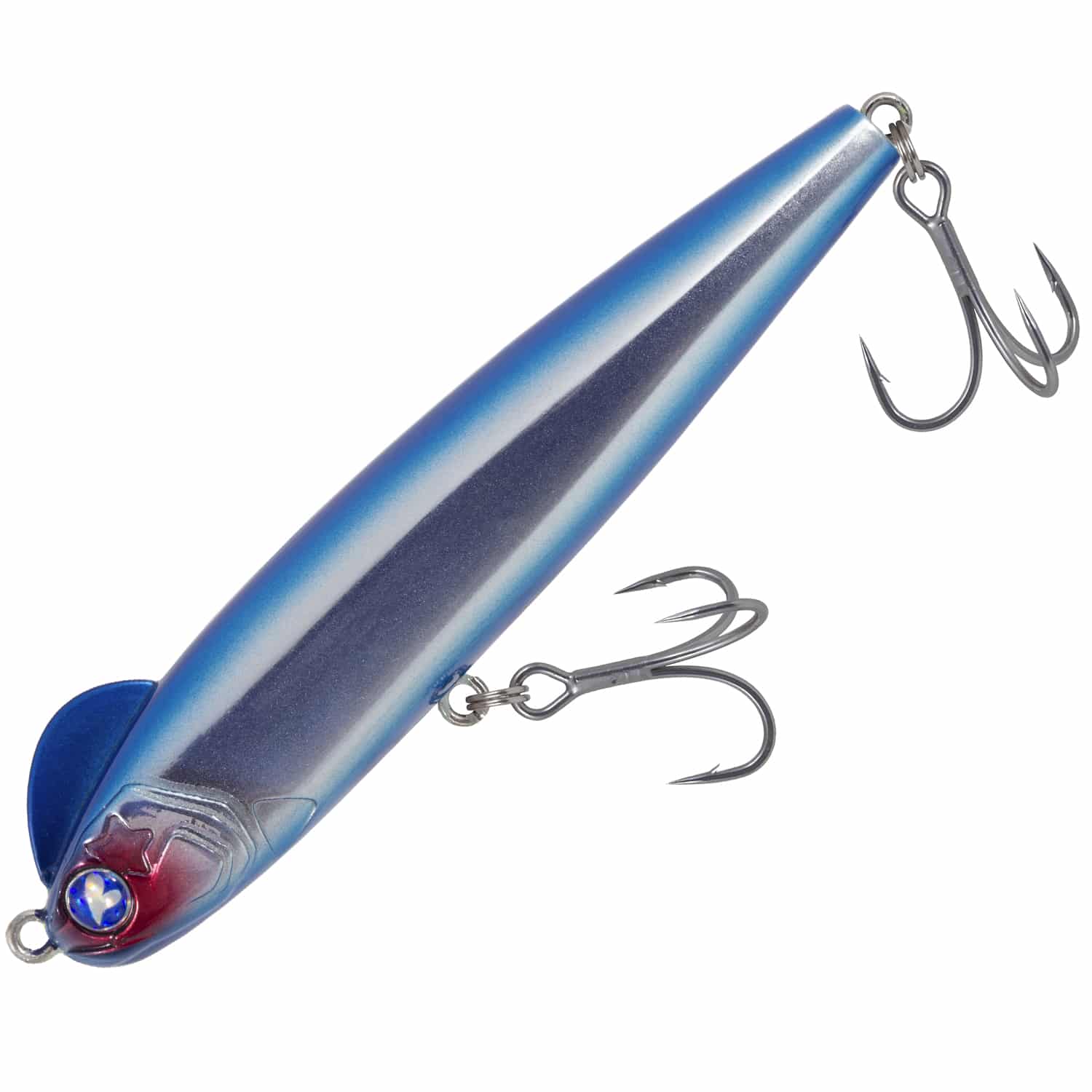 blue blue fishing lure AFTCO Fever Hybrid / Mack / 85g, 125mm Perfect for shallow water fishing around flats and structure. BlueBlue Chupazo 60 - #03