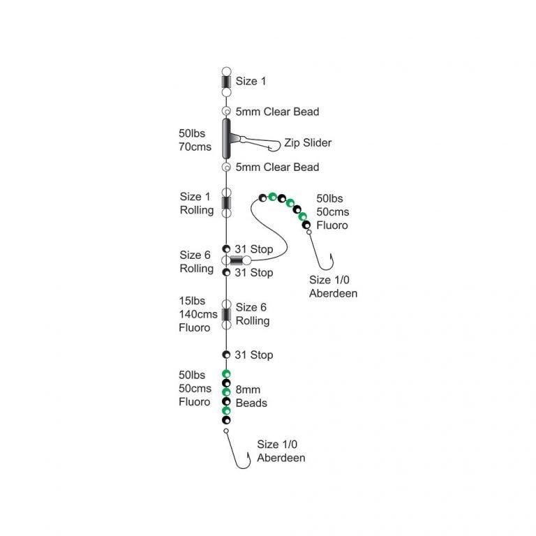Axia Plaice Rig - Veals Mail Order