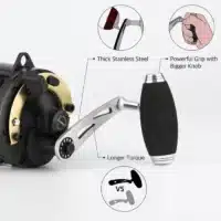 Gomexus iHandle SS85 for Shimano TLD Power Handle - Veals Mail Order