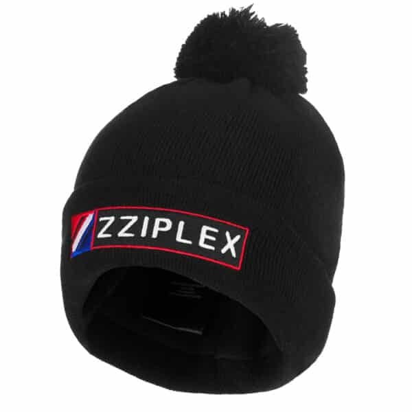 alt="Zziplex Beanie with Bobble"