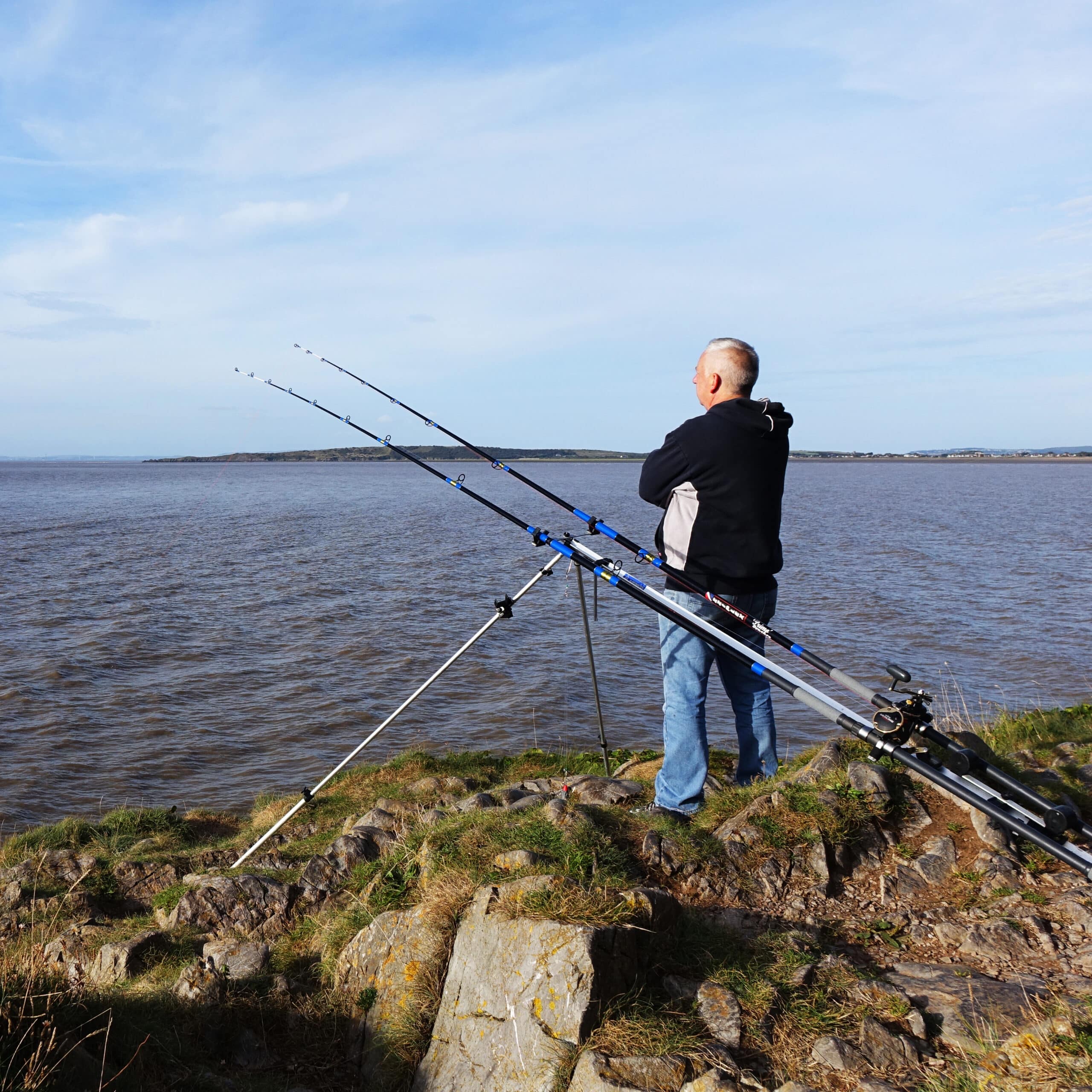 best pier fishing rod and reel combo Favorite Ol' Salty Spinning Fishing Combo 7' 8'' 1 pc Heavy