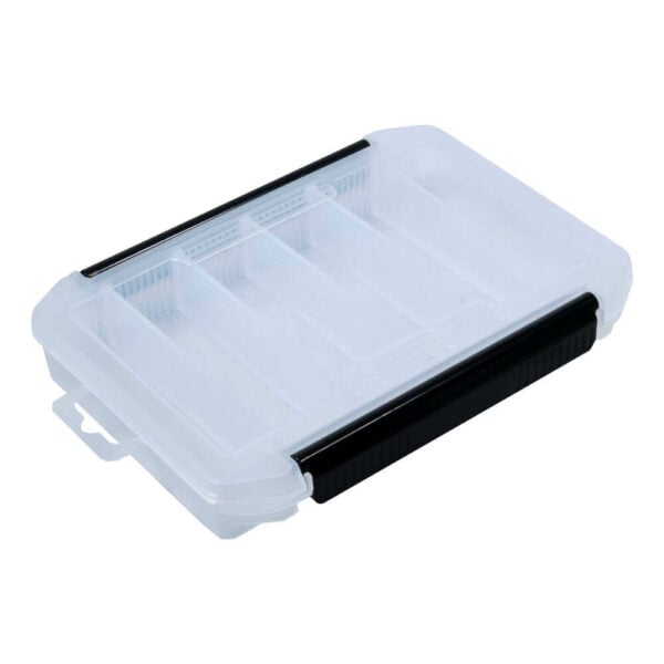 alt="HTO Double Latch Box with Dividers"