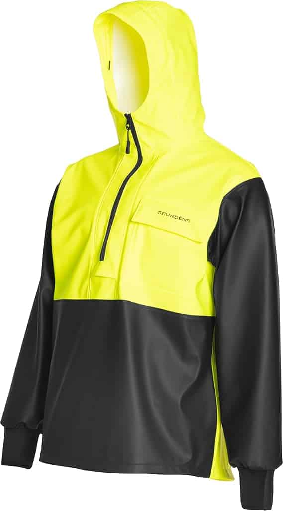 6149IhmkzfL._AC_SX569_ Grundens Neptune Anorak Hi-Vis Yellow