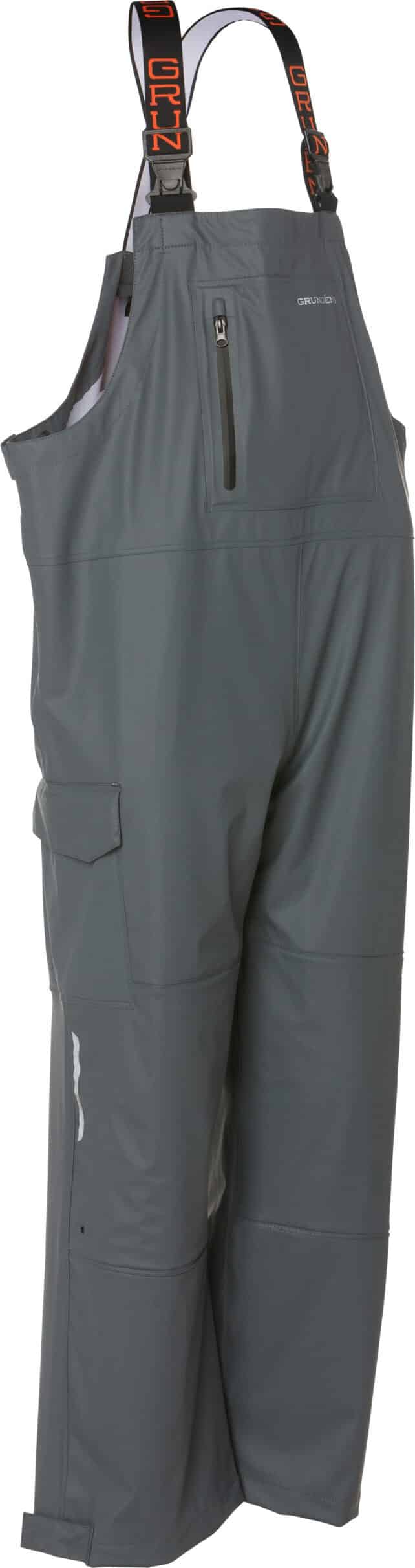 GRUNDÉNS Bibs フィッシングパンツ ダークグレー Grundens Tourney Bib & Brace - Veals Mail Order