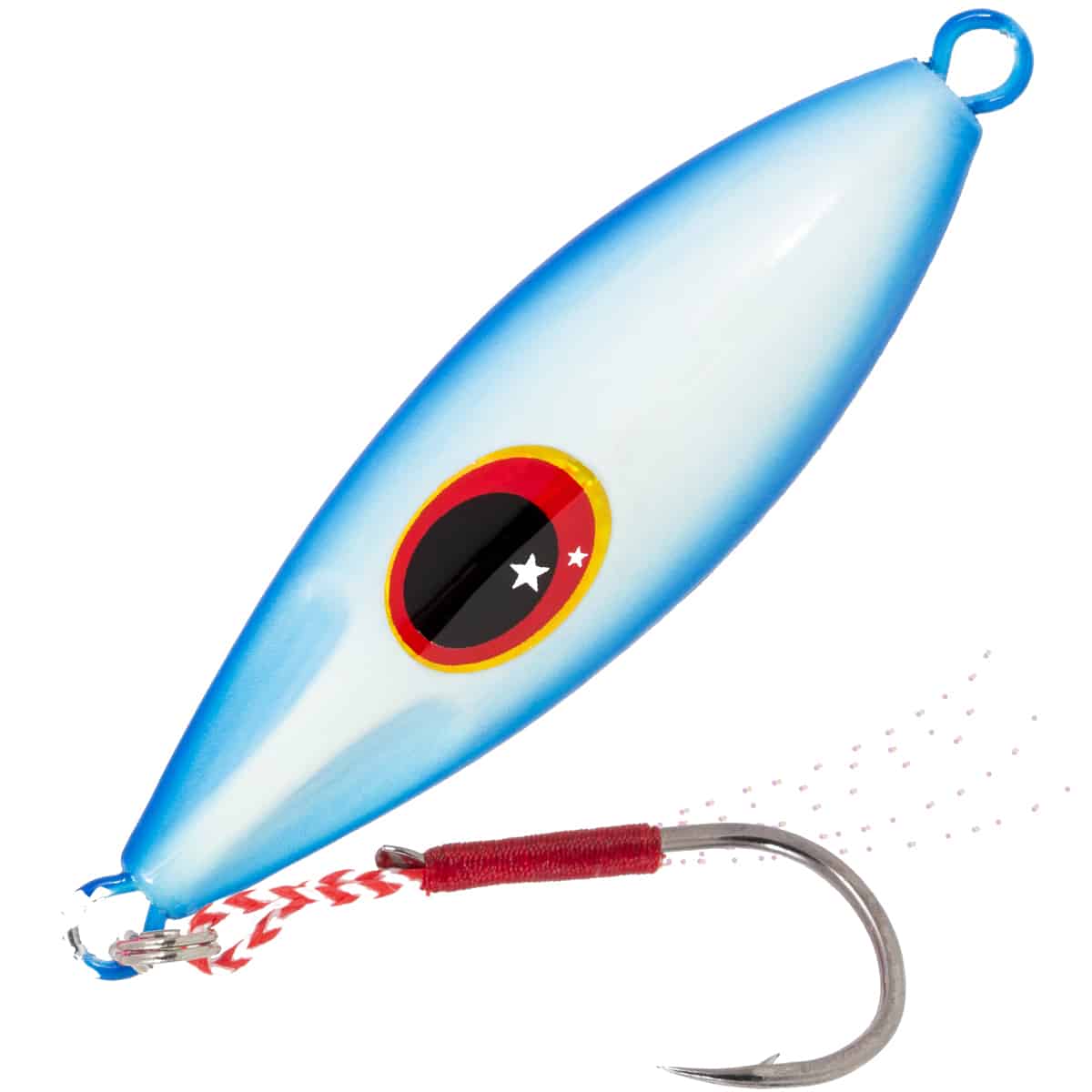 curly tail fishing lure D.O.A. Deadly Tandem, Gold Rush/Glow