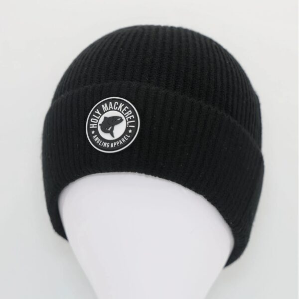 Holy Mackerel Ribbed Knit Trawler Beanie