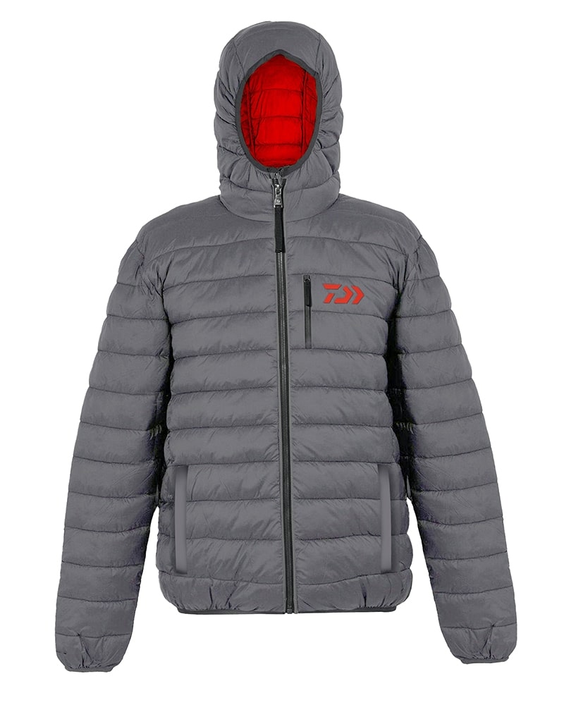 Daiwa Grey Ribbed Jacket - Veals Mail Order