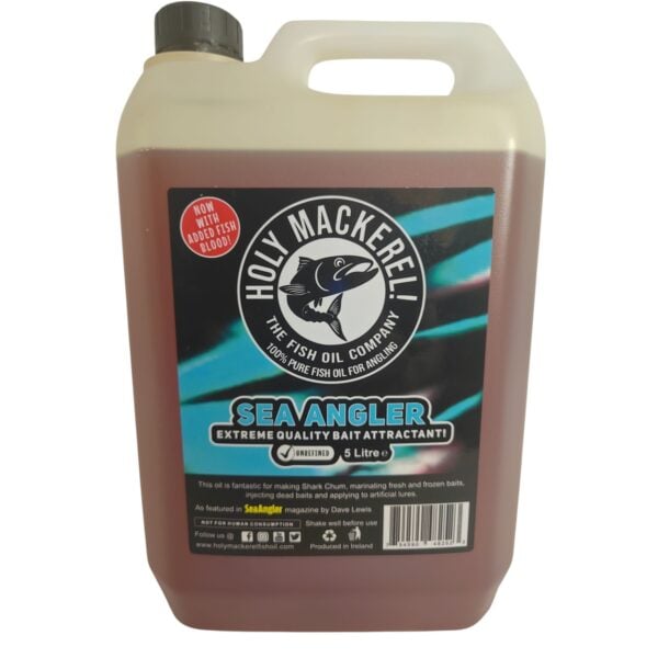 Holy Mackerel! 100% Pure Fish Oil - 5 Litre