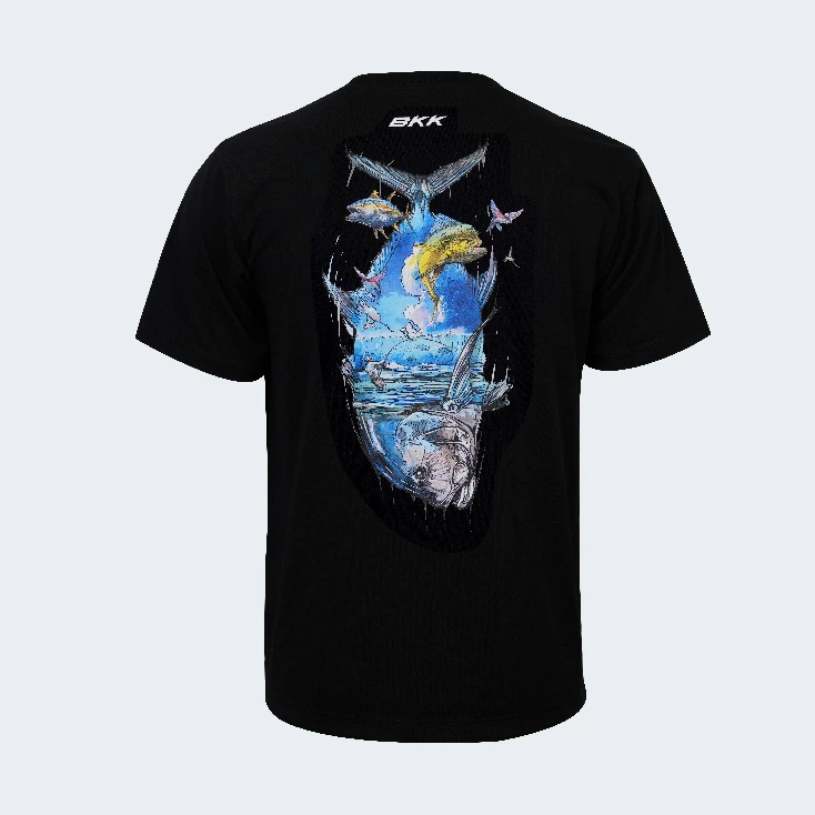 Brand-Values-GT-Black-Back.jpg BKK Short Sleeve T-Shirt GT Black - Image 1