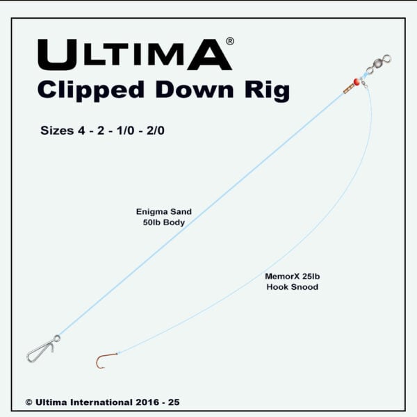 Ultima Clip Down Pre Tied Rig