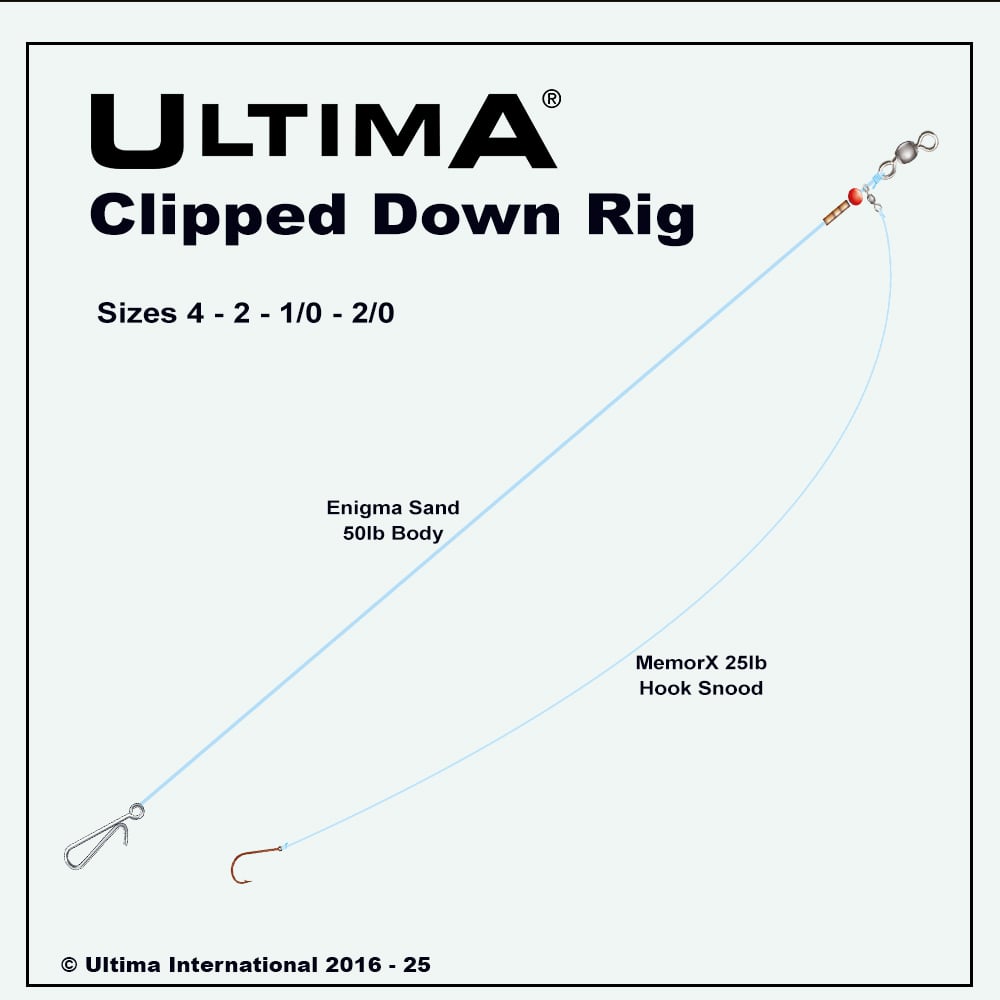 Ulima Clipped Down Rig - 2025 Ultima Clip Down Pre Tied Rig