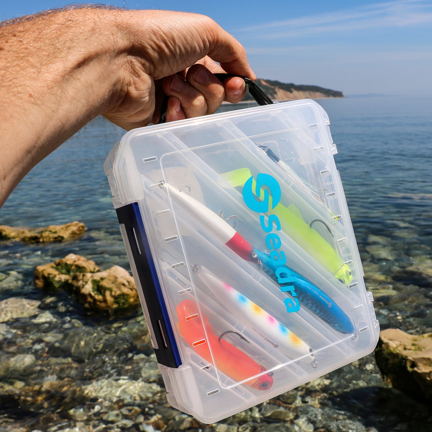 Seadra Double Sided Diagonal Lure Box_SMALL_06 Seadra Double Sided Diagonal Small Lure Box - Image 1