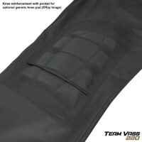 Team Vass 220 Unlined Bib & Brace Grey/Black - Image 2
