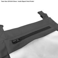 Team Vass 220 Unlined Bib & Brace Grey/Black - Image 4