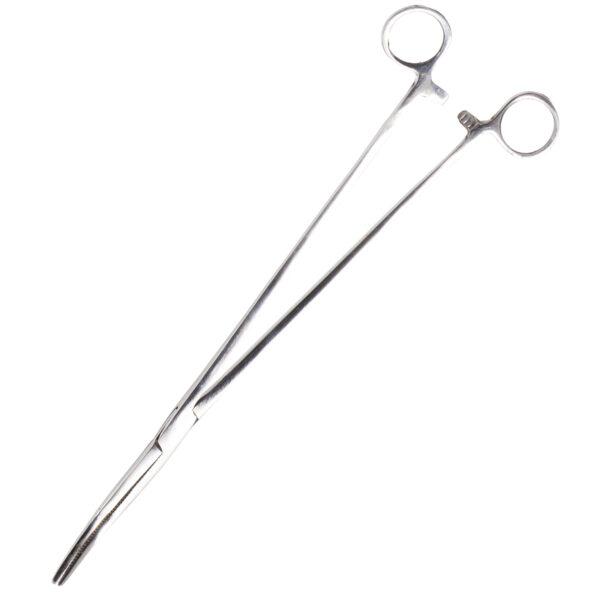 Allcock Curved Forceps 12"