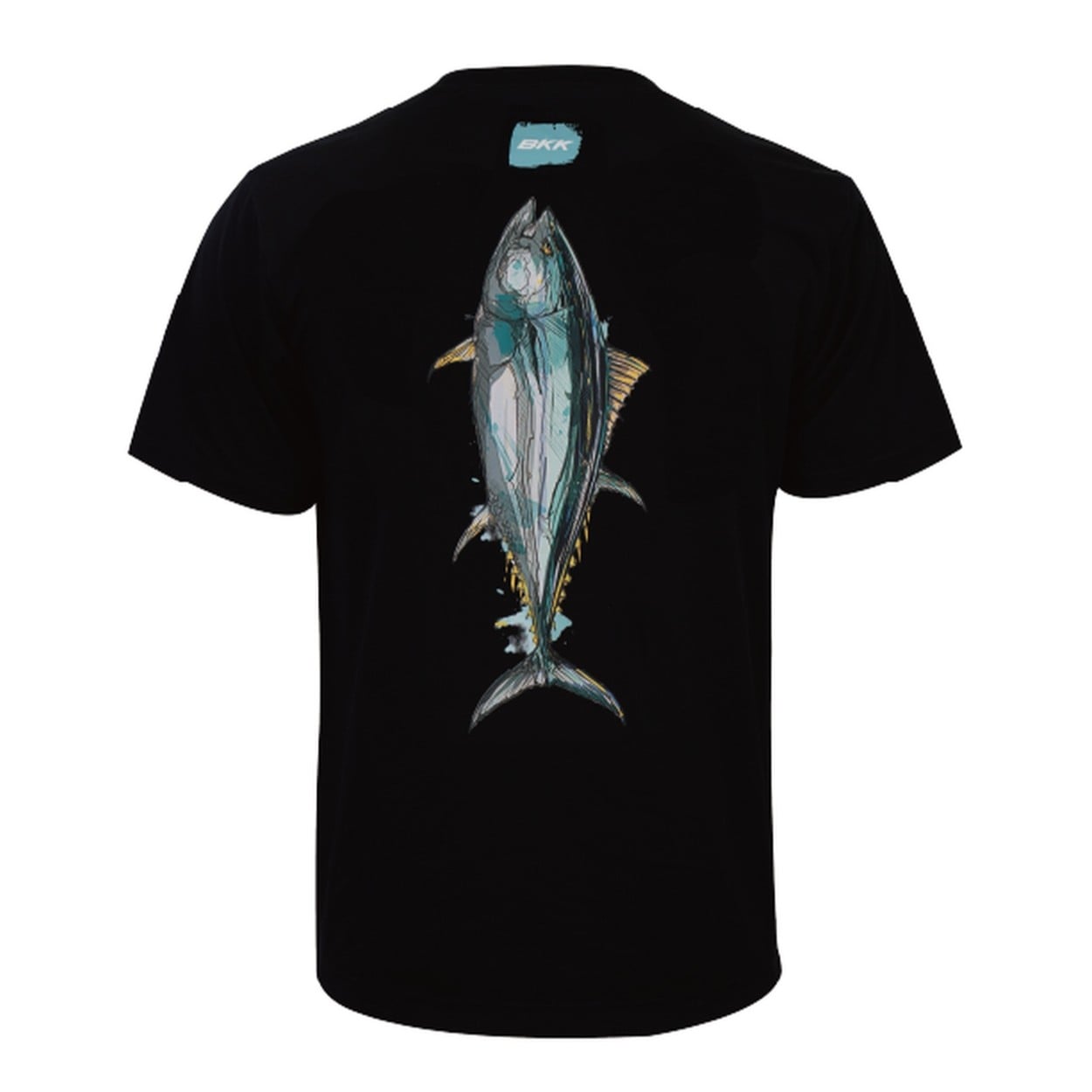 BKK Black Tuna T-shirt 2 BKK Short Sleeve T-Shirt Tuna Black - Image 1