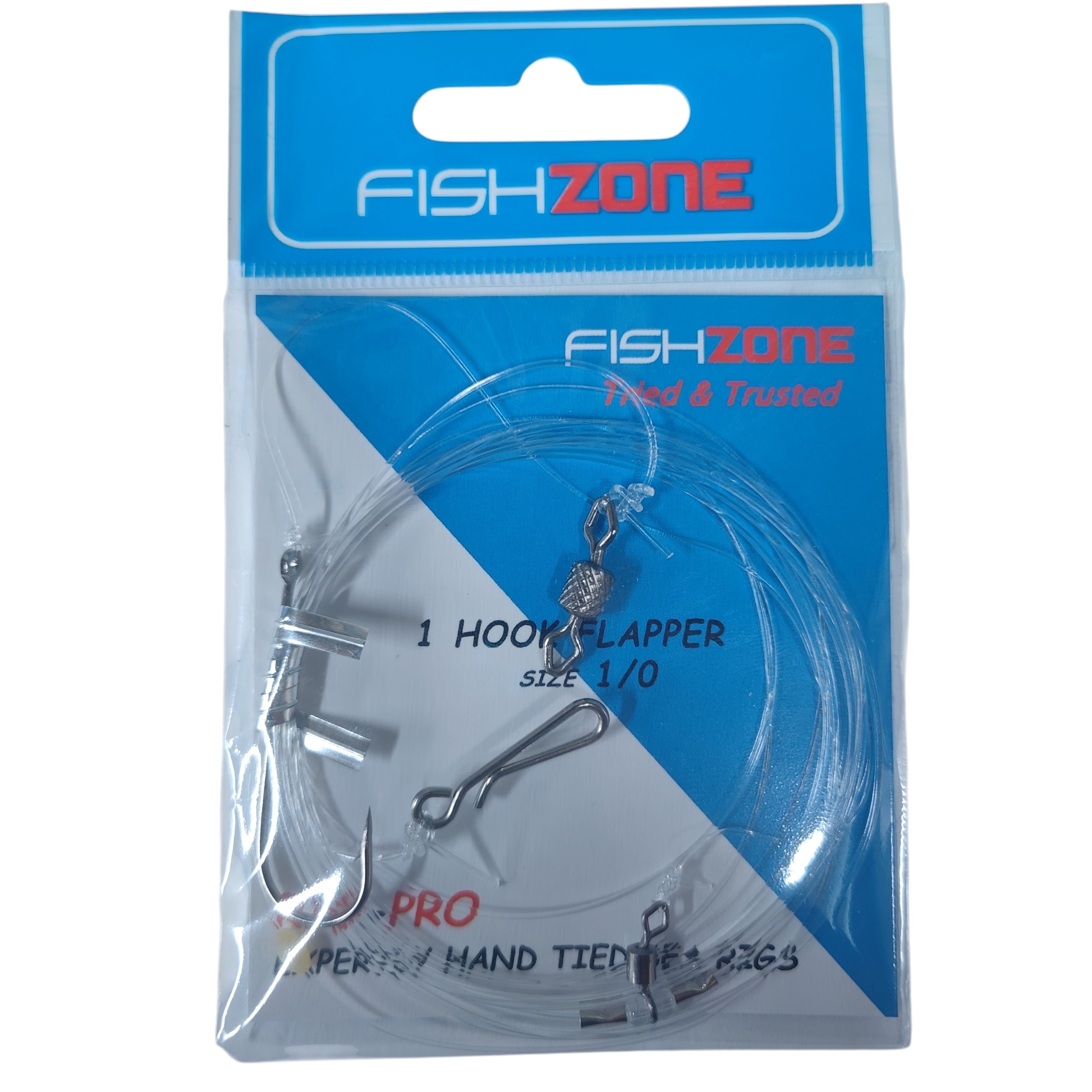 One Hook Flapper Rig Fishzone 1 Hook Flapper Rig - Veals Mail Order