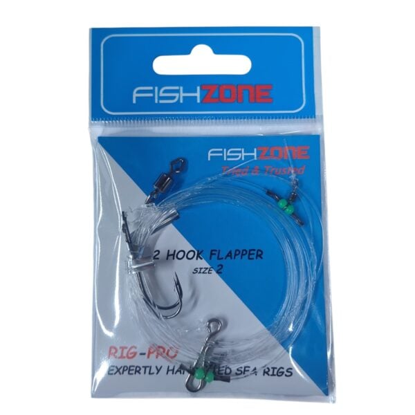 Fishzone 2 Hook Flapper Rig