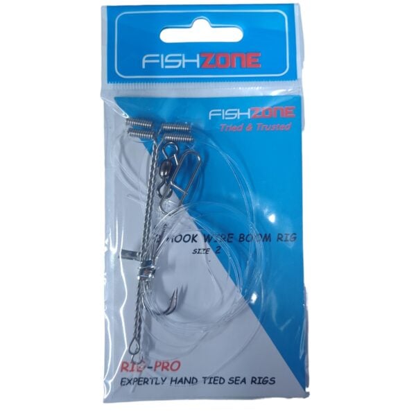 Fishzone 2 Hook Wire Boom Rig