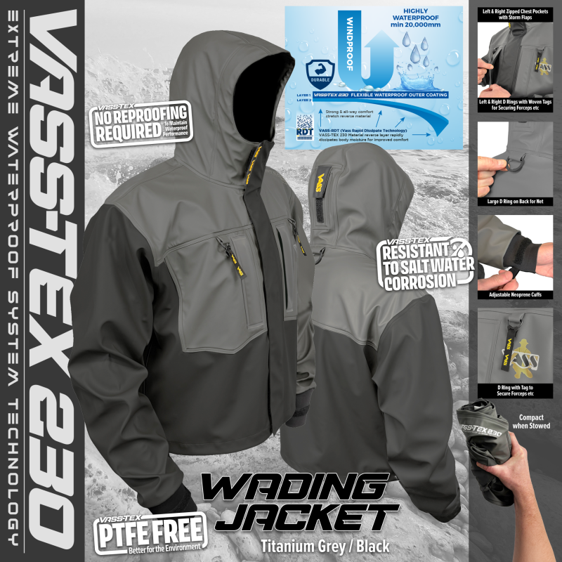 Vass-tex 230 Short Wading Jacket