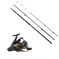 Penn Squadron IV Bass Spin 11'6" + Penn Rival Longcast Gold 6000LC Combo