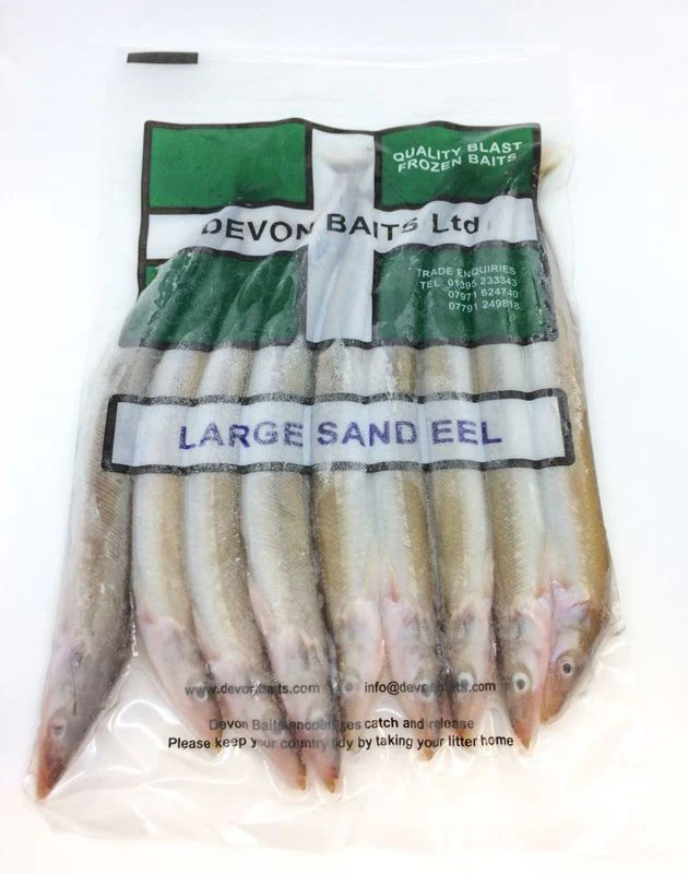 Devon Bait Frozen Sand Eels Large