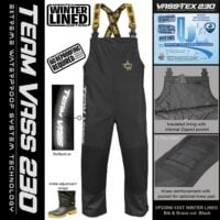 Team Vass 230 Winter Lined Bib & Brace Black